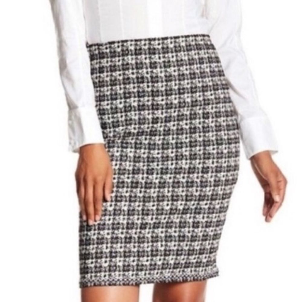 plaid  midi skirt